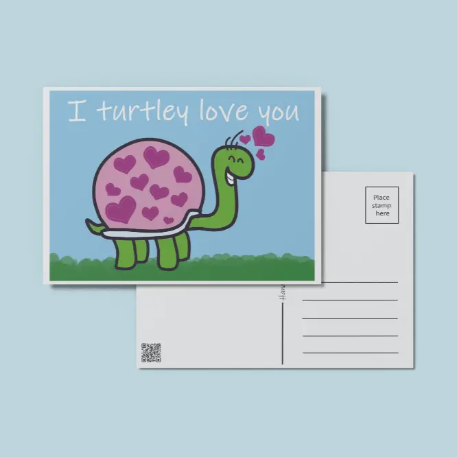 I Turtley love you