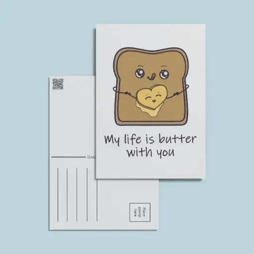 My life is butter with you